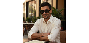 Black Square Full Rim Unisex Sunglasses by Vincent Chase Polarized-229113