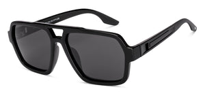 Black Square Full Rim Unisex Sunglasses by Vincent Chase Polarized-229113