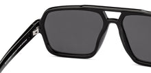 Load image into Gallery viewer, Black Square Full Rim Unisex Sunglasses by Vincent Chase Polarized-229113