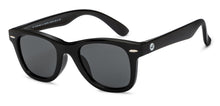 Load image into Gallery viewer, Black Wayfarer Full Rim Kids Sunglasses by Hooper-209795