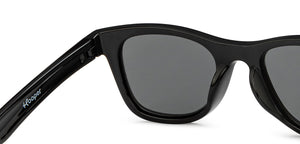 Black Wayfarer Full Rim Kids Sunglasses by Hooper-209795