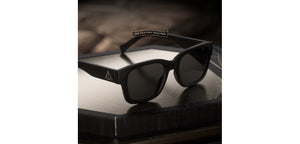 Black Wayfarer Full Rim Unisex Sunglasses by Lenskart STUDIO-218093