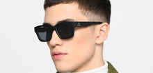 Load image into Gallery viewer, Black Wayfarer Full Rim Unisex Sunglasses by Lenskart STUDIO-218093