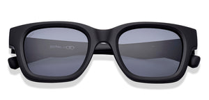 Black Wayfarer Full Rim Unisex Sunglasses by Lenskart STUDIO-218093