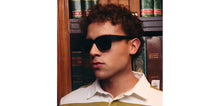 Load image into Gallery viewer, Black Wayfarer Full Rim Unisex Sunglasses by Lenskart STUDIO-218093