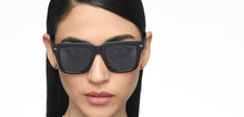 Load image into Gallery viewer, Black Wayfarer Full Rim Unisex Sunglasses by Vincent Chase Polarized-215955