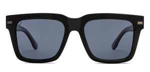 Black Wayfarer Full Rim Unisex Sunglasses by Vincent Chase Polarized-215955