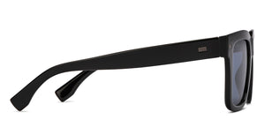 Black Wayfarer Full Rim Unisex Sunglasses by Vincent Chase Polarized-215955