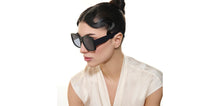 Load image into Gallery viewer, Black Wayfarer Full Rim Women Sunglasses by Vincent Chase Polarized-225713
