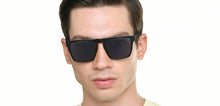 Load image into Gallery viewer, Black Wayfarer Full Rim Unisex Sunglasses by Vincent Chase Polarized-220989
