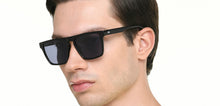 Load image into Gallery viewer, Black Wayfarer Full Rim Unisex Sunglasses by Vincent Chase Polarized-220989