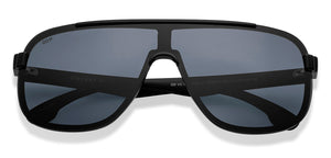 Black Wayfarer Full Rim Unisex Sunglasses by Vincent Chase Polarized-229001