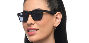 Black Wayfarer Full Rim Unisex Sunglasses by Vincent Chase Polarized-210403