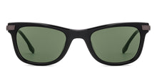 Load image into Gallery viewer, Black Square Full Rim Unisex Sunglasses by John Jacobs-228608