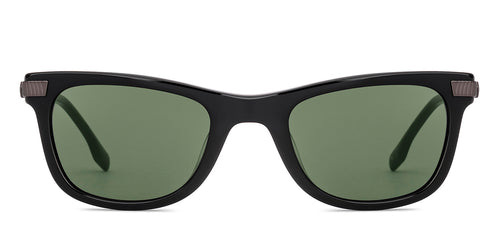 Black Square Full Rim Unisex Sunglasses by John Jacobs-228608