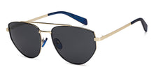 Load image into Gallery viewer, Gold Aviator Full Rim Unisex Sunglasses by Vincent Chase Polarized-206767