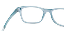 Load image into Gallery viewer, Blue Rectangle Full Rim Unisex Eyeglasses by Lenskart Air-216515