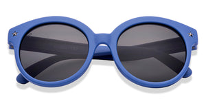 Blue Round Full Rim Kids Sunglasses by Hooper Online-218104