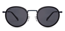 Load image into Gallery viewer, Blue Round Full Rim Unisex Sunglasses by Vincent Chase Polarized-229019