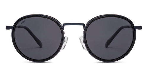 Blue Round Full Rim Unisex Sunglasses by Vincent Chase Polarized-229019