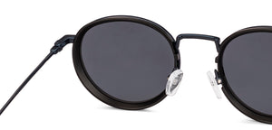 Blue Round Full Rim Unisex Sunglasses by Vincent Chase Polarized-229019