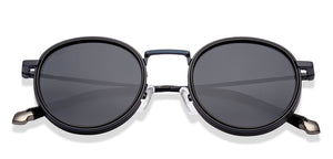Blue Round Full Rim Unisex Sunglasses by Vincent Chase Polarized-229019