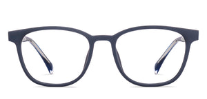 Blue Wayfarer Full Rim Unisex Eyeglasses by John Jacobs-218231