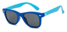 Load image into Gallery viewer, Blue Wayfarer Full Rim Kids Sunglasses by Hooper-209796