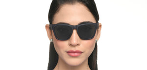Blue Wayfarer Full Rim Unisex Sunglasses by Vincent Chase Polarized-216418