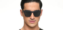Load image into Gallery viewer, Blue Wayfarer Full Rim Unisex Sunglasses by Vincent Chase Polarized-216418