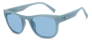 Grey Wayfarer Full Rim Unisex Sunglasses by Vincent Chase Polarized-207935
