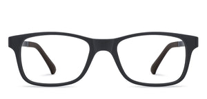 Grey Rectangle Full Rim Unisex Eyeglasses by Lenskart Air-221710