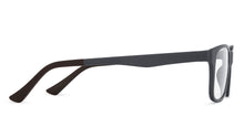 Load image into Gallery viewer, Grey Rectangle Full Rim Unisex Eyeglasses by Lenskart Air-221710