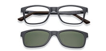 Load image into Gallery viewer, Grey Rectangle Full Rim Unisex Eyeglasses by Lenskart Air-221710