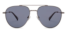 Load image into Gallery viewer, Gunmetal Aviator Full Rim Unisex Sunglasses by Lenskart-232723