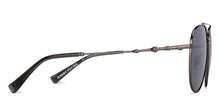 Load image into Gallery viewer, Gunmetal Aviator Full Rim Unisex Sunglasses by Lenskart-232723