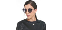 Load image into Gallery viewer, Black Round Full Rim Unisex Sunglasses by Vincent Chase Polarized-217966