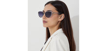 Load image into Gallery viewer, Grey Cat Eye Full Rim Women Sunglasses by John Jacobs-235141