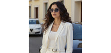 Load image into Gallery viewer, Grey Cat Eye Full Rim Women Sunglasses by John Jacobs-235141