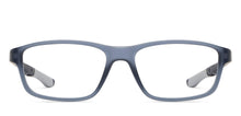 Load image into Gallery viewer, Grey Rectangle Full Rim Kids Eyeglasses by Hooper-217506