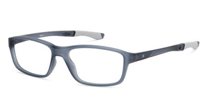 Grey Rectangle Full Rim Kids Eyeglasses by Hooper-217506