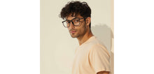 Load image into Gallery viewer, Gray Rectangle Full Rim Unisex Eyeglasses by Lenskart Air-219370