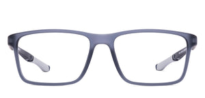 Grey Rectangle Full Rim Unisex Eyeglasses by Lenskart Air-217449