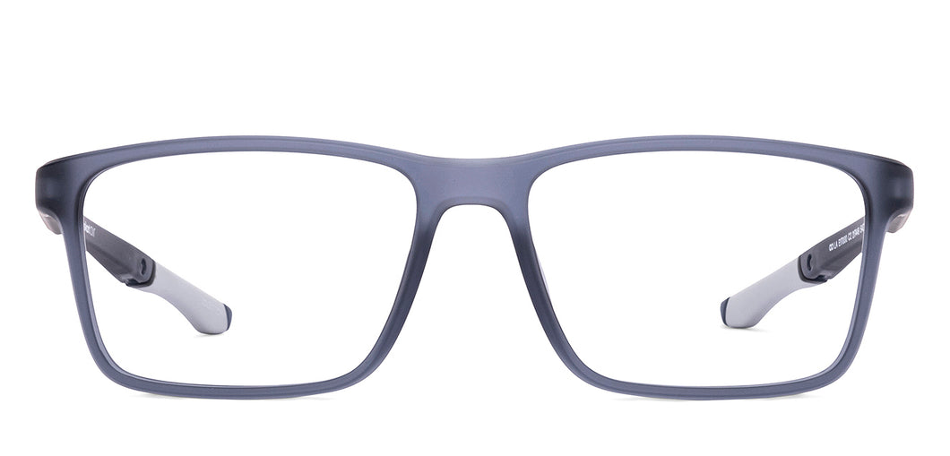 Grey Rectangle Full Rim Unisex Eyeglasses by Lenskart Air-217449