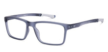 Load image into Gallery viewer, Grey Rectangle Full Rim Unisex Eyeglasses by Lenskart Air-217449