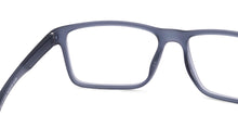 Load image into Gallery viewer, Grey Rectangle Full Rim Unisex Eyeglasses by Lenskart Air-217449
