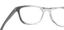 Load image into Gallery viewer, Grey Rectangle Full Rim Unisex Eyeglasses by Lenskart Air-217466