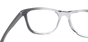 Grey Rectangle Full Rim Unisex Eyeglasses by Lenskart Air-217466