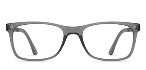Grey Rectangle Full Rim Unisex Eyeglasses by Lenskart Air-216514