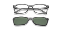 Load image into Gallery viewer, Grey Rectangle Full Rim Unisex Eyeglasses by Lenskart Air-216514